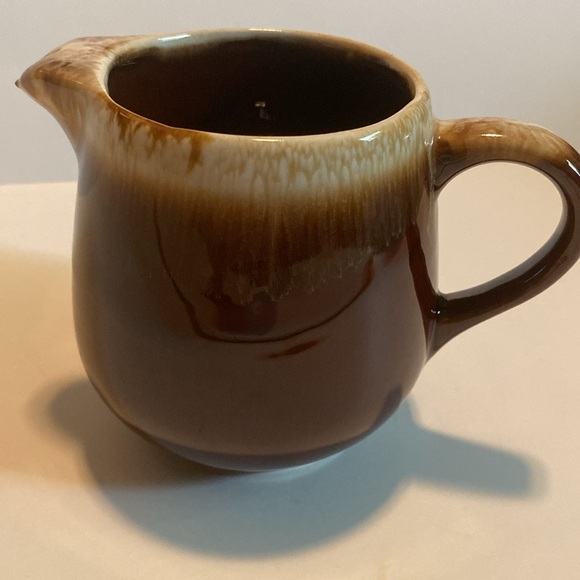 McCoy Brown Drip Glaze Creamer 7020 Vintage USA Pottery - Picture 7 of 11